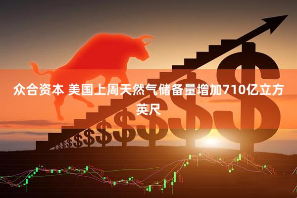 众合资本 美国上周天然气储备量增加710亿立方英尺